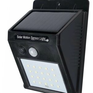 Светодиодный светильник 4Вт настенный 20 led с датчиком движением на солнечных батареях (SBF-21-MS), 54090 / 3-2