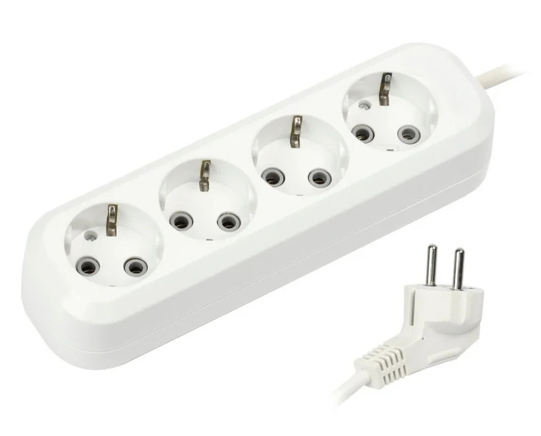 Удлинитель 4-х местный с/з 3,0м Smartbuy, 46186 / 7-2