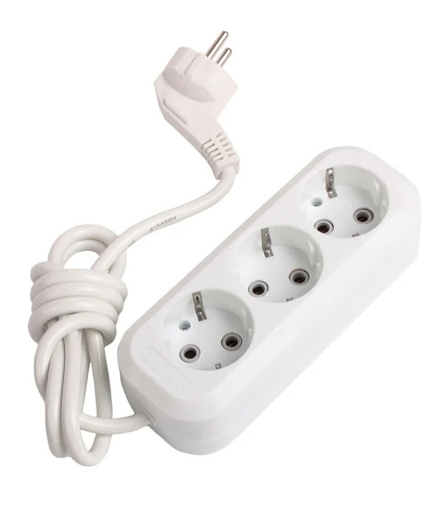 Удлинитель 3-х местный с/з 5м Smartbuy, 46192 / 7-2